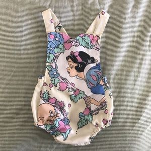 Handmade Snow White Romper